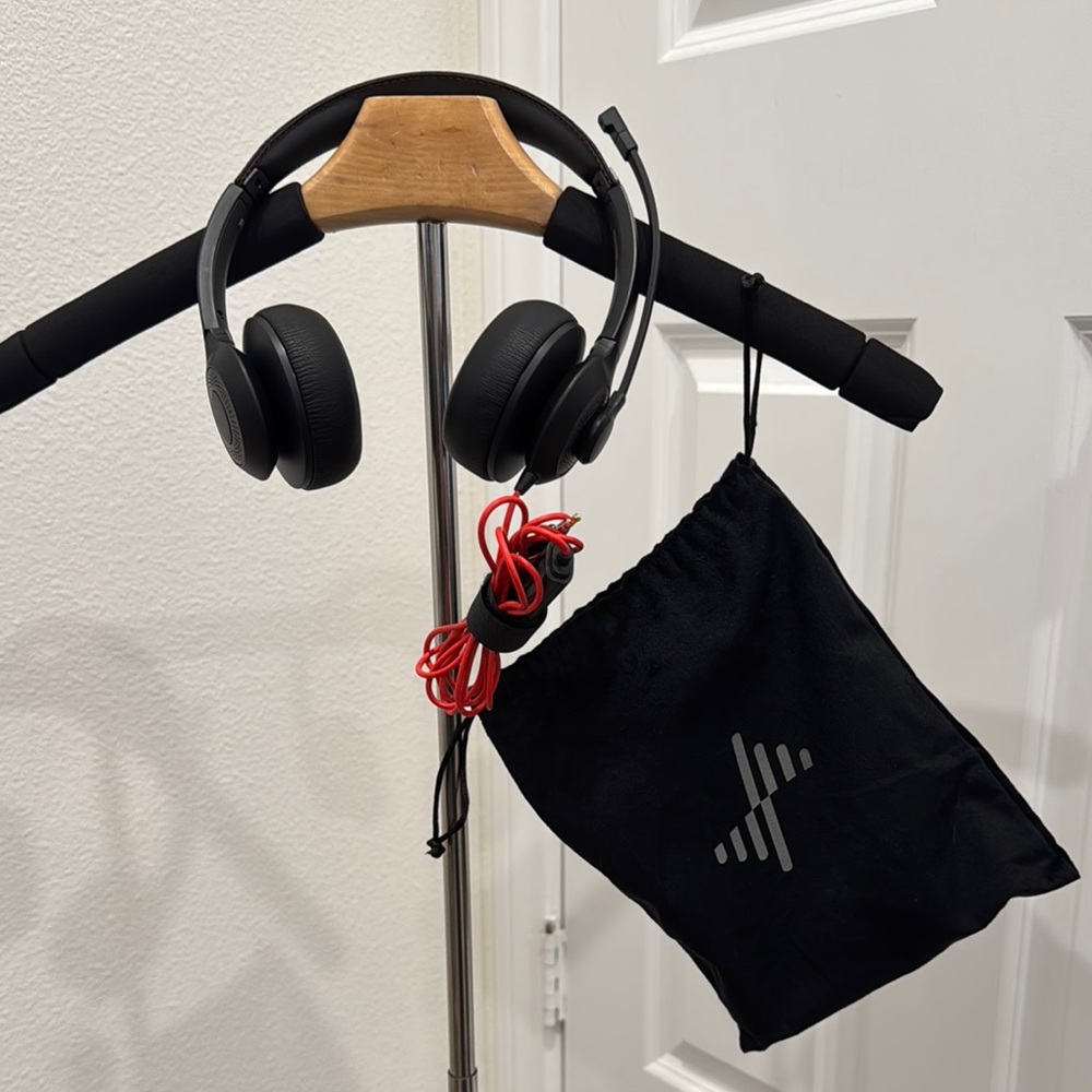 Jabra Black Wired Headset with Microphone